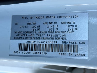 2016 Mazda Mazda3 i Sport
