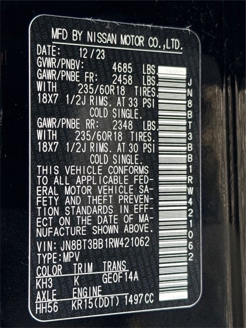 2024 Nissan Rogue SV