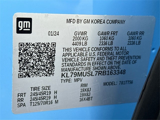 2024 Chevrolet TrailBlazer RS