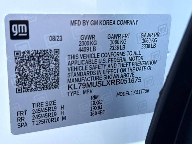 2024 Chevrolet TrailBlazer RS