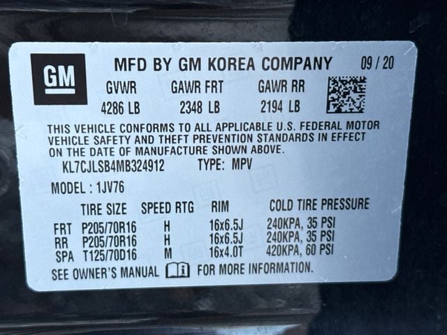 2021 Chevrolet Trax LT