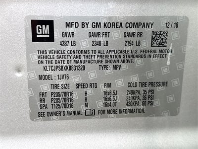 2019 Chevrolet Trax LT