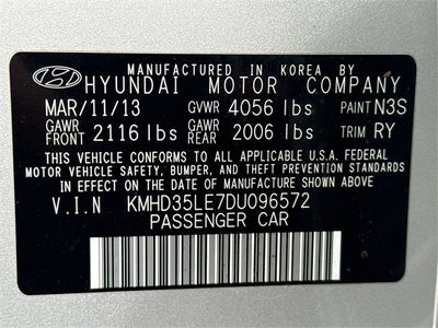 2013 Hyundai Elantra GT Base