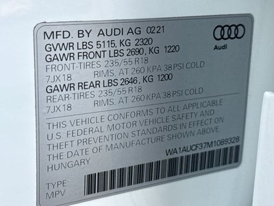 2021 Audi Q3 Premium quattro