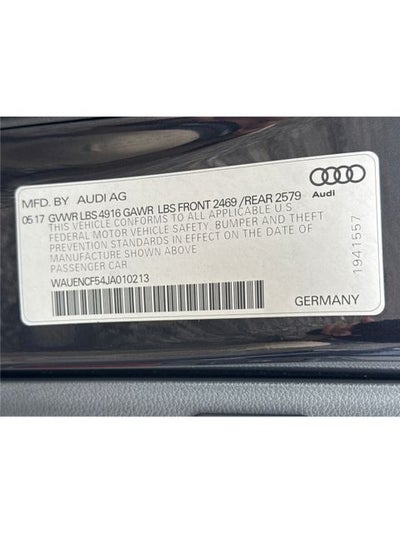 2018 Audi A5 2.0T Premium Plus quattro