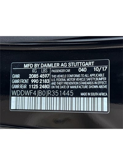 2018 Mercedes-Benz C-Class C 300