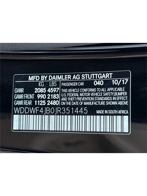 2018 Mercedes-Benz C-Class C 300