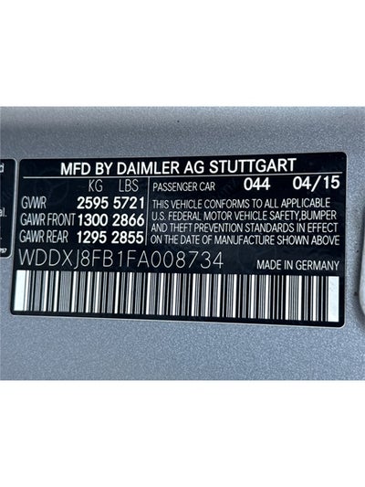 2015 Mercedes-Benz S-Class S 550 4MATIC®