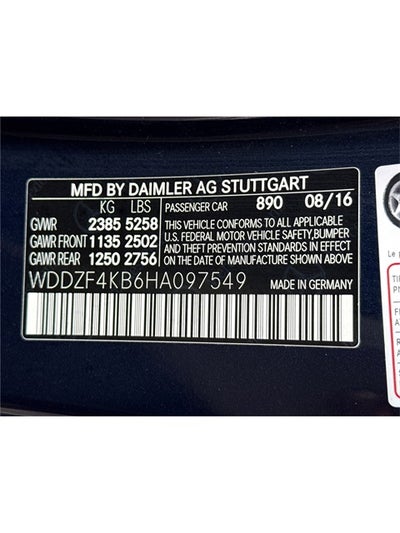 2017 Mercedes-Benz E-Class E 300 4MATIC®