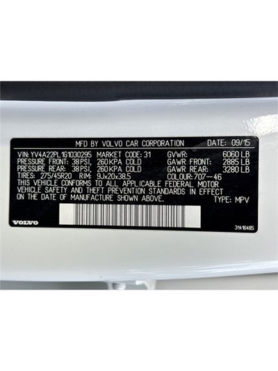 2016 Volvo XC90 T6 Inscription