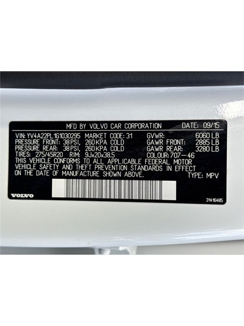 2016 Volvo XC90 T6 Inscription