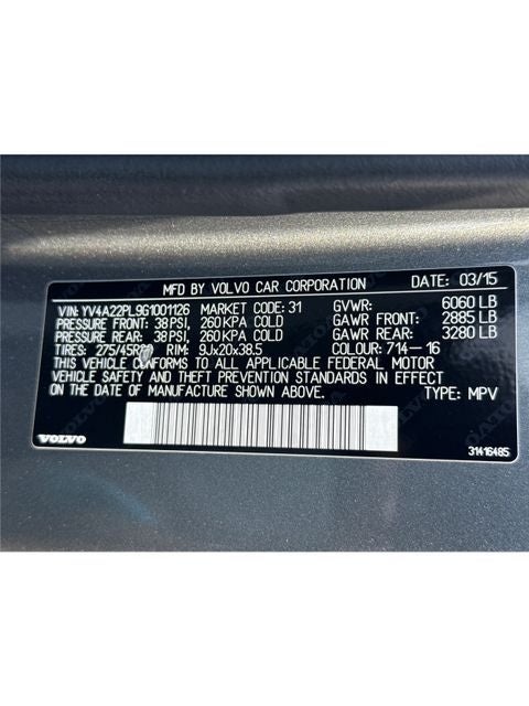 2016 Volvo XC90 T6 Inscription